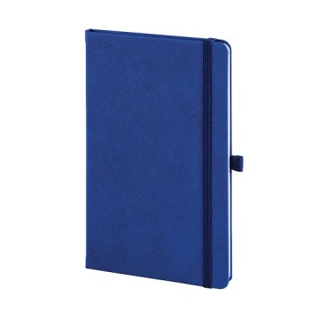 PULKO Notebook Not Defteri, (13x21cm), Termo Deri, Sert Kapak, Krem Kağıt, 160 Sayfa, Çizgili, 013, Lacivert