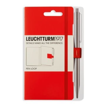 Leuchtturm1917 PEN LOOP, Kalem Tutacağı, Kırmızı