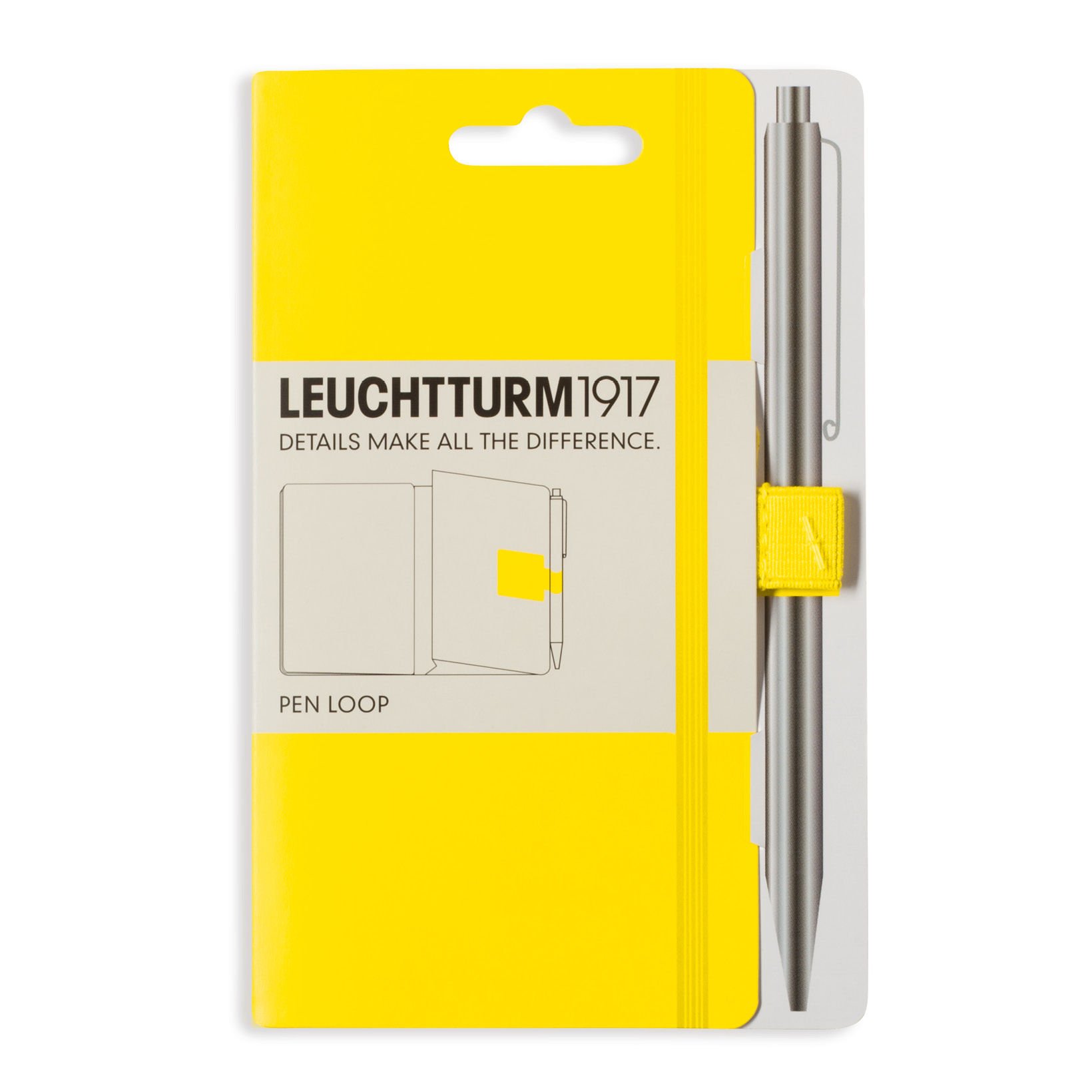 Leuchtturm1917 PEN LOOP, Kalem Tutacağı, Limon Sarı