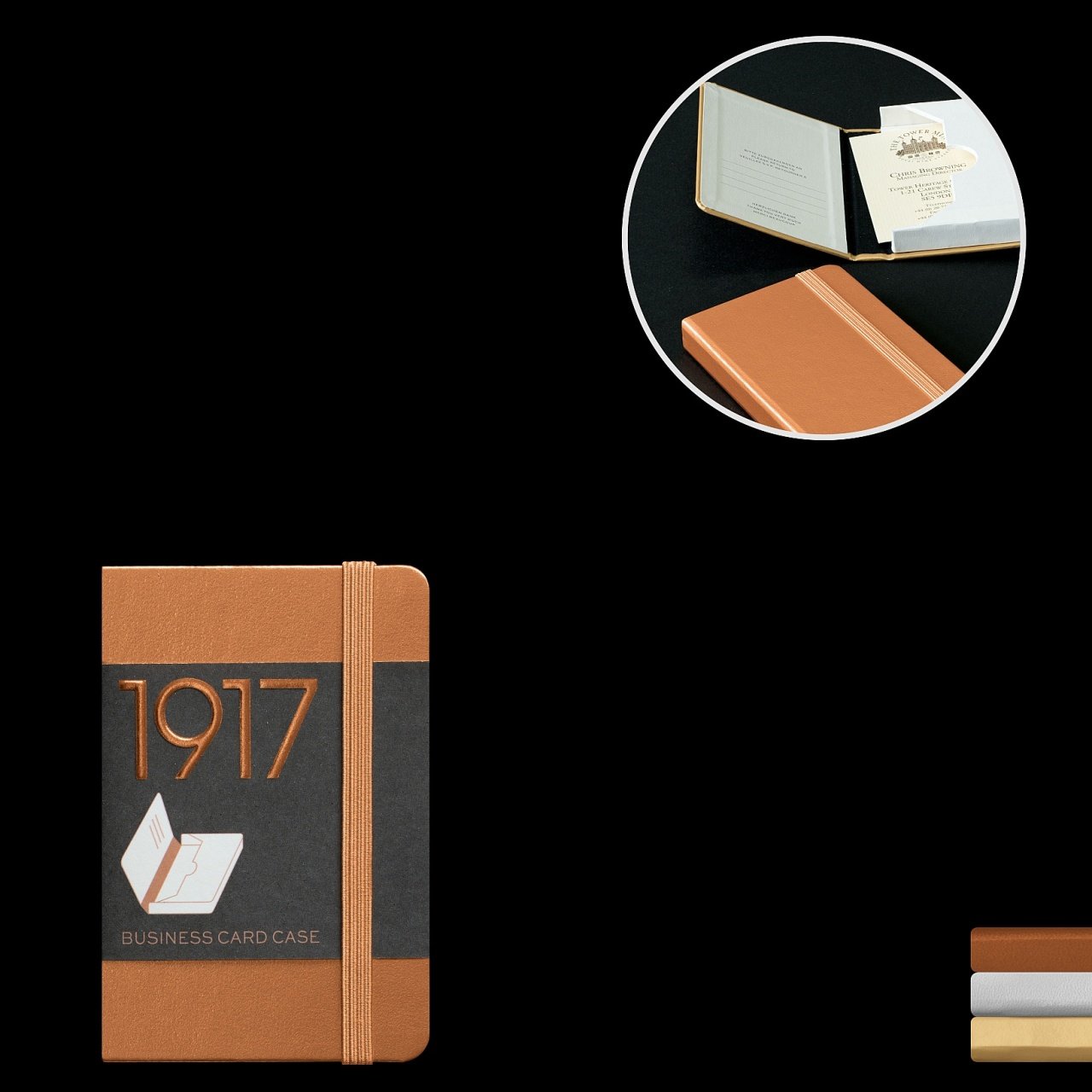 Leuchtturm1917 металлический роскошный визитник,