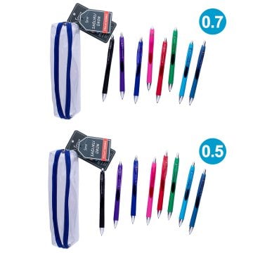 Set de 8 Stylos Gel SERVE XBerry