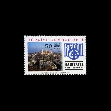 Dünya Çevre Günü (3 Haziran 1996) - Türkiye Cumhuriyeti Pul Koleksiyonu