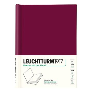 Leuchtturm1917 Esnek Sırtlı Defter Kapağı - Senaryo Defteri, Liman Kırmızısı