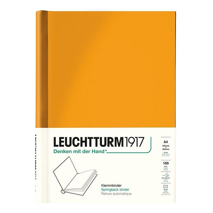 Leuchtturm1917 Esnek Sırtlı Defter Kapağı - Senaryo Defteri, Gündoğumu Sarı