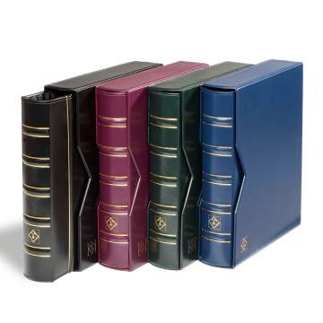 Leuchtturm Optima Klasik Madeni Para Albümü, 10 Adet Optima Yaprak Dahil, Kaasetli,