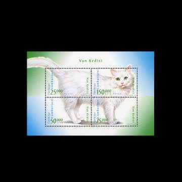 Van Cat Souvenir Bloc (23. April 1997) - Republik Türkei Brifmarke Sammlung