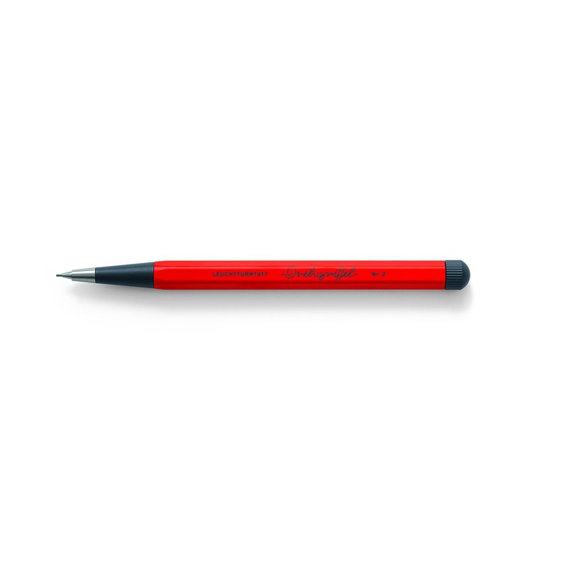 Leuchtturm1917 Drehgriffel Nr. 2, Versatil (Uçlu) Kalem, 0.7 mm Uç, Kırmızı