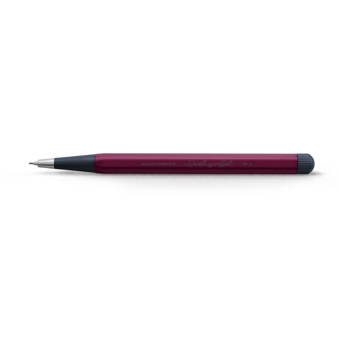 Leuchtturm1917 Drehgriffel Nr. 2, Versatil (Uçlu) Kalem, 0.7 mm Uç, Liman Kırmızısı