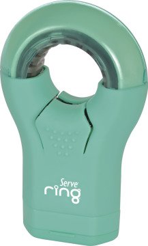 SERVE Ring Kalemtıraş + Silgi (Döner Silgi), Taze Yeşil
