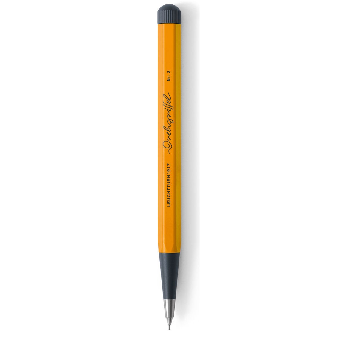 Leuchtturm1917 Drehgriffel Nr. 2, Versatil (Uçlu) Kalem, 0.7 mm Uç, Gündoğumu Sarı