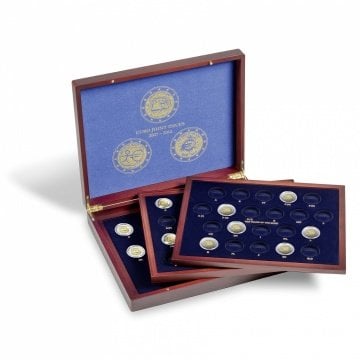 Leuchtturm VOLTERRA TRIO de-Luxe EURO Madeni Parası Özel Sunum Kutusu (2007-2012)