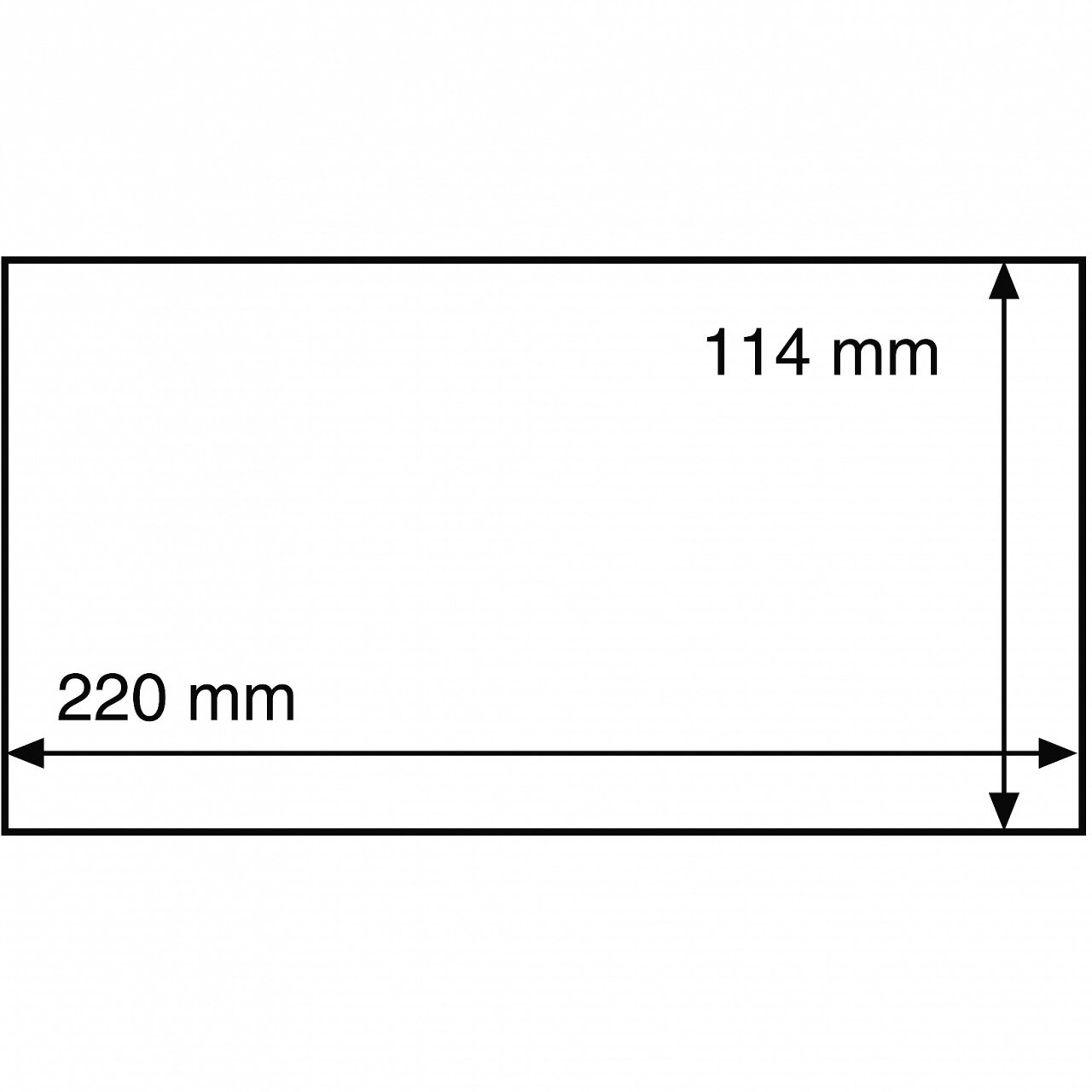 Leuchtturm Koruyucu Şeffaf Kılıf (Kağıt Para, Zarf ve Kartpostallar için), HP 40 (220 x 114 mm)