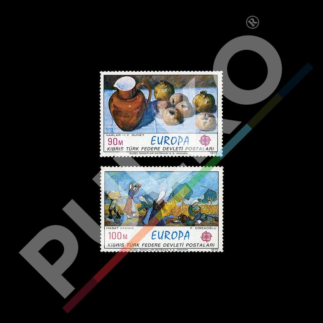 Europa-Cept (29 Aralık 1975) - Kuzey Kıbrıs Türk Cumhuriyeti Pul Koleksiyonu