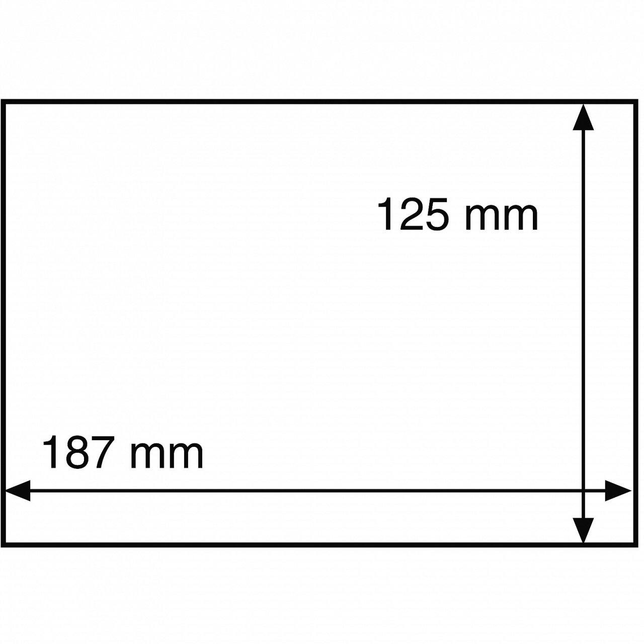 Leuchtturm Koruyucu Şeffaf Kılıf (Kağıt Para, Zarf ve Kartpostallar için), HP 50 (187 x 125 mm)