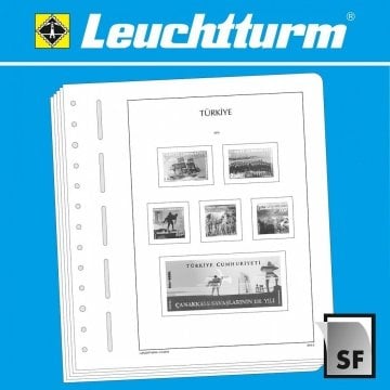 Leuchtturm SF Resimli Ülke Albüm Yaprağı (Kendinden Hawid'li), Türkiye,