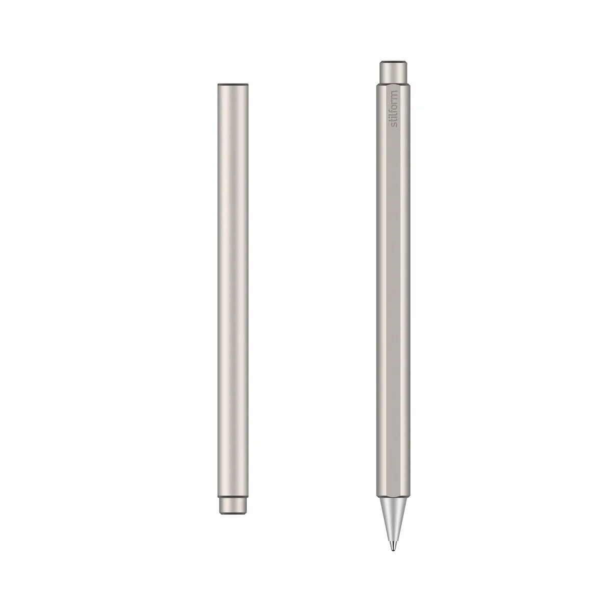 Stilform FLOW Rollerball Kalem, Titanyum - Titanium Matt