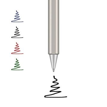 Stilform FLOW Rollerball Kalem, Titanyum - Titanium Matt