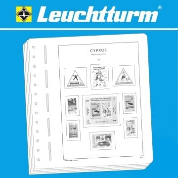 Leuchtturm SF Resimli Ülke Albüm Yaprağı (Kendinden Hawid'li), Kuzey Kıbrıs Türkiye Cumhuriyeti,