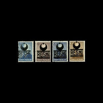 Sürşarjlı Resmi Pullar (1 Mart 1951) - Türkiye Cumhuriyeti Pul Koleksiyonu