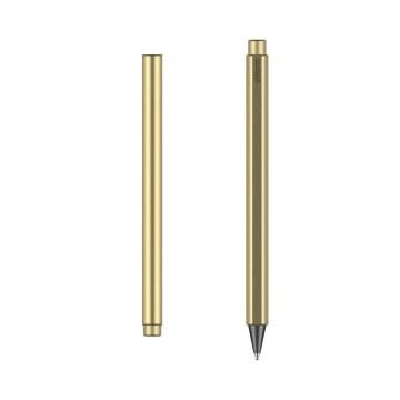 Stilform FLOW Rollerball Kalem, Pirinç - Fırçalanmış Pirinç