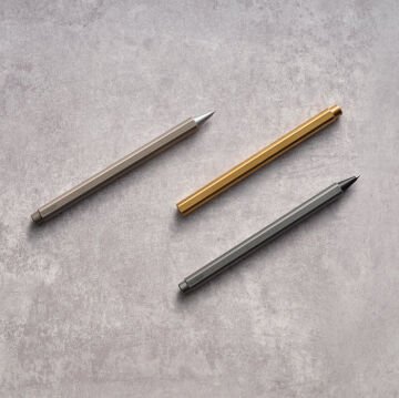 Stilform FLOW Rollerball Kalem, Pirinç - Fırçalanmış Pirinç