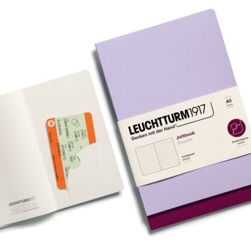 Carnet Jottbook Leuchtturm1917, Taille Moyenne (A5), Couverture Souple, Paquet de 2, 80 g, 59 Pages Numérotées, à Points,