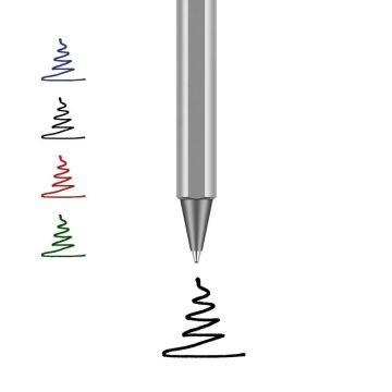 Stilform FLOW Rollerball Kalem, Alüminyum - Comet Grey