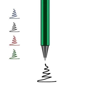 Stilform FLOW Rollerball Kalem, Alüminyum - Aurora Green