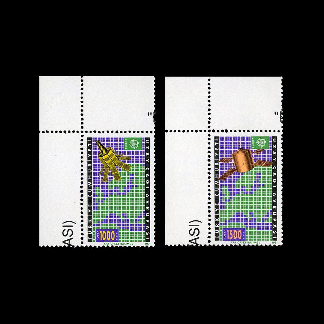 Europa Cept (6. Mai 1991) - Die Republik Turkey Briefmarke Sammlung