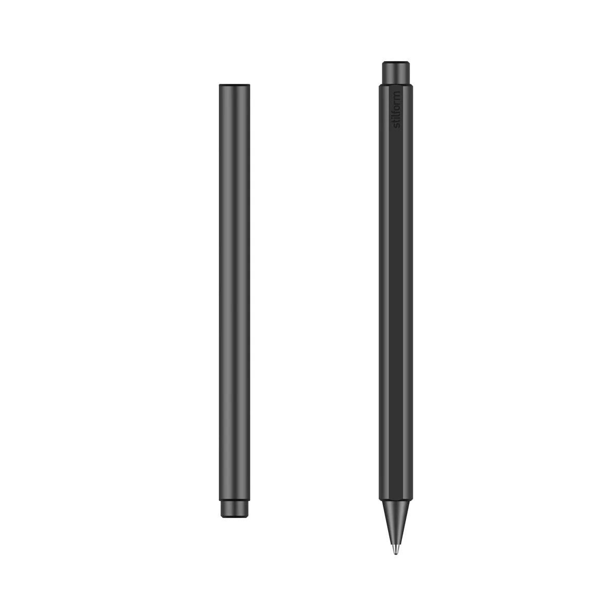 Stilform FLOW Rollerball Kalem, Alüminyum - Warp Black
