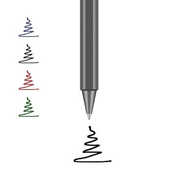 Stilform FLOW Rollerball Kalem, Alüminyum - Warp Black