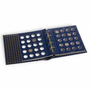 Leuchtturm VISTA 2-EURO Madeni Para Albümü, (4 Adet VISTA Yaprakları ile Birlikte)