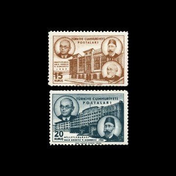 Milletlerarası Halk Kredisi 5. Kongresi (2 Eylül 1953) - Türkiye Cumhuriyeti Pul Koleksiyonu