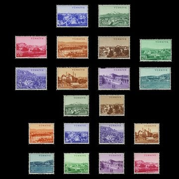 大国系列（1958年1月5日） - 土耳其共和国邮票收藏