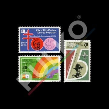Yıldönümleri ve Olaylar (15 Aralık 1982) - Kuzey Kıbrıs Türk Cumhuriyeti Pul Koleksiyonu