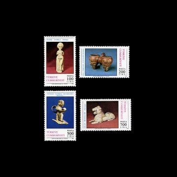 Historical Artifacts (February 8, 1990) - Republic of Turkey Stamp Collection