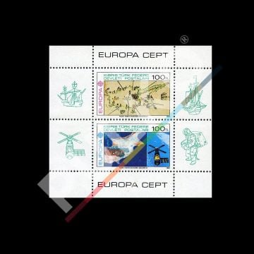 Europ-Cept (30 Haziran 1983) - Kuzey Kıbrıs Türk Cumhuriyeti Pul Koleksiyonu