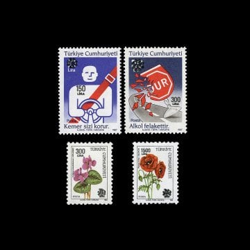 Sürşarjlı Posta Pullları (20 Haziran 1990) - Türkiye Cumhuriyeti Pul Koleksiyonu