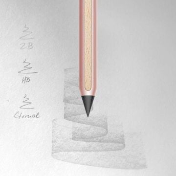 Stilform AEON Kurşun Kalem, Grafit Ucu (HB), Alüminyum - Rose Moon