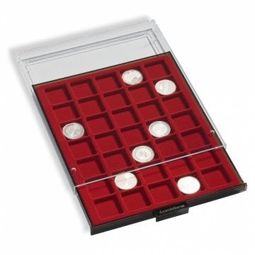 Leuchtturm Madeni Para Çekmecesi MB, Kare Gözlü Çekmece,