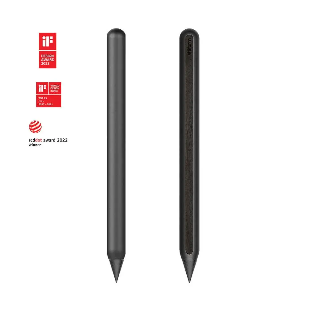 Stilform AEON Kurşun Kalem, Grafit Ucu (HB), Alüminyum - Warp Black