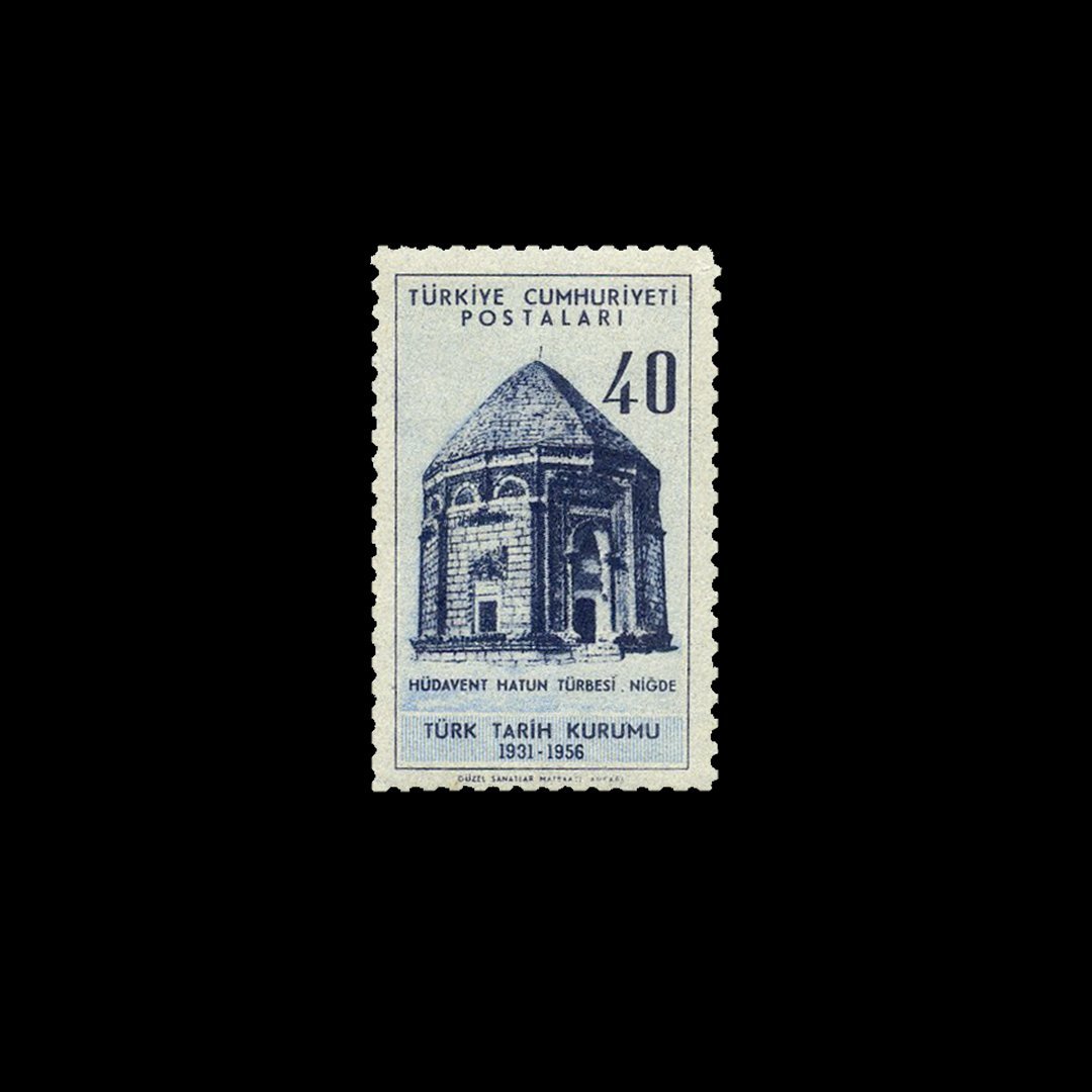 Türk Tarih Kurumu'nun 25. Yılı (12 Nisan 1956)  - Türkiye Cumhuriyeti Pul Koleksiyonu