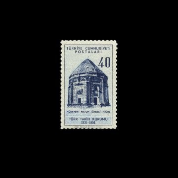 Türk Tarih Kurumu'nun 25. Yılı (12 Nisan 1956)  - Türkiye Cumhuriyeti Pul Koleksiyonu