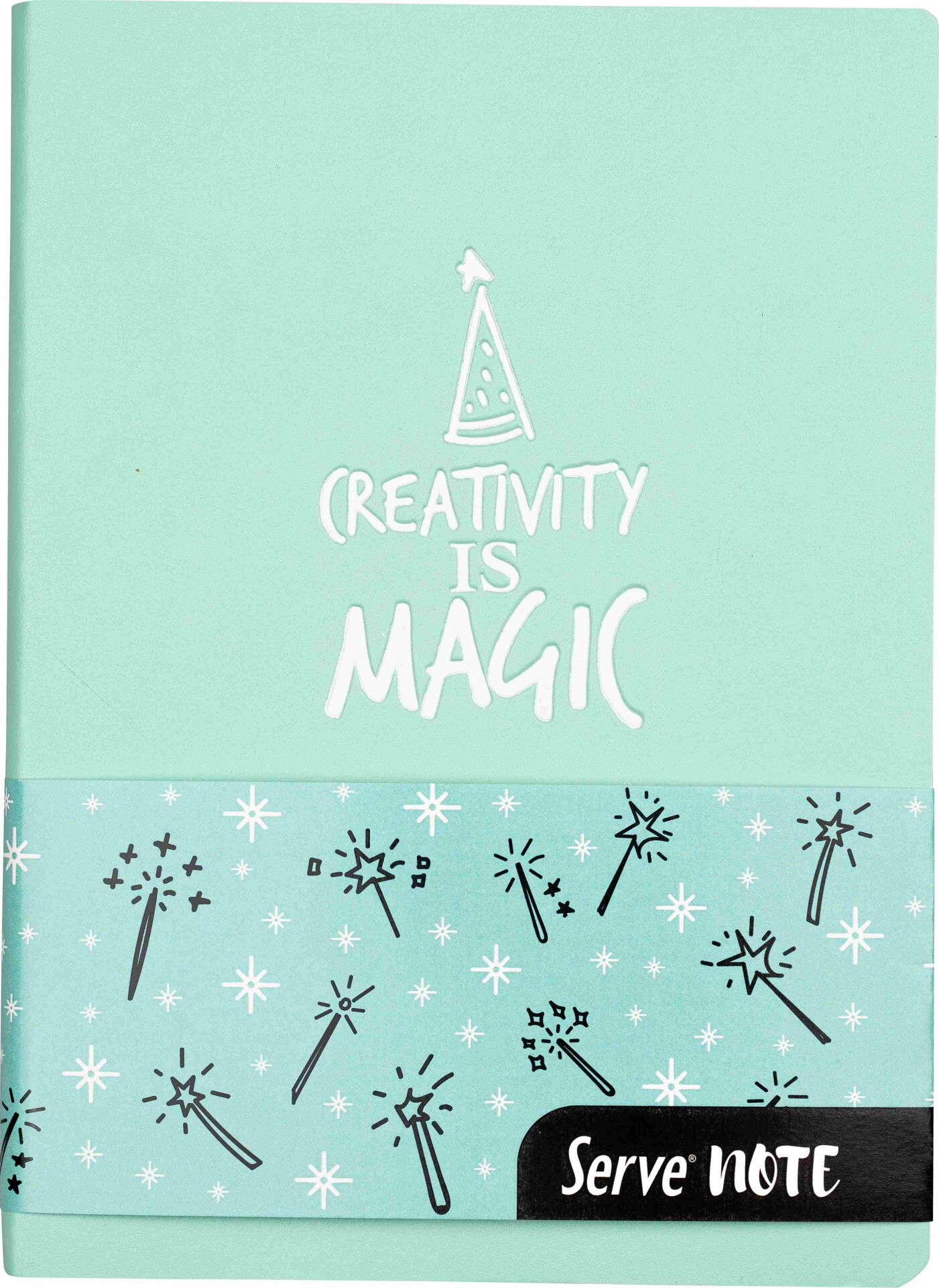 SERVE Note Defter 15 X 21 Çizgili, Nane Yeşili