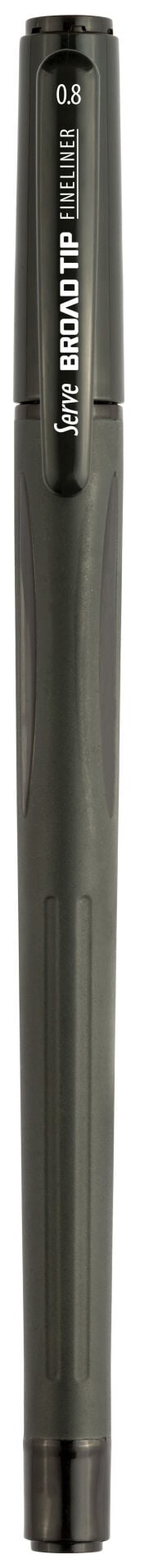 SERVE Broad Tip Fineliner, Siyah