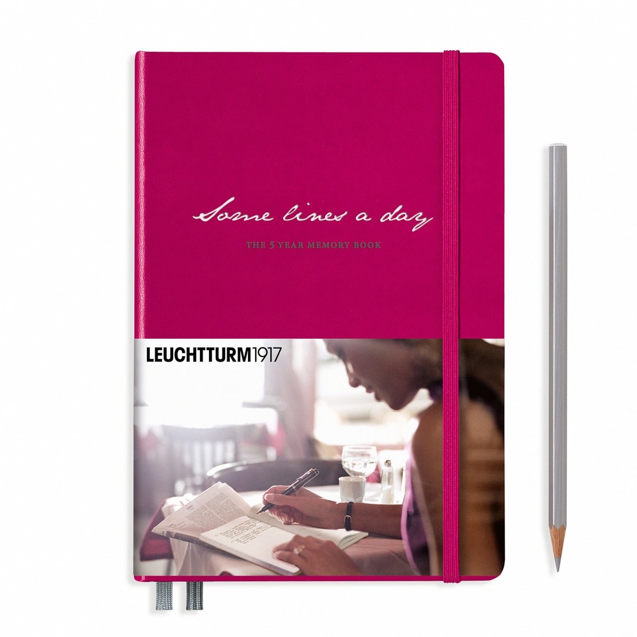 Leuchtturm1917 ''Some Lines a Day'' - 5 Yıllık Anı/Hatıra Defteri, Vişne