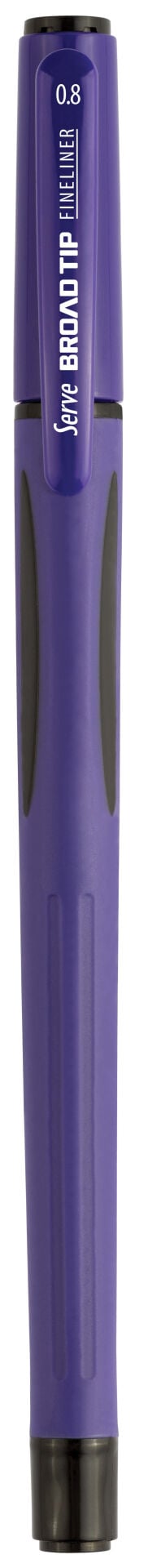 SERVE Broad Tip Fineliner, Menekşe