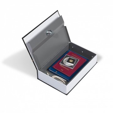 Leuchtturm BOOK SAFE, Kitap Şeklinde, Anahtarlı Koleksiyon Saklama Kutusu