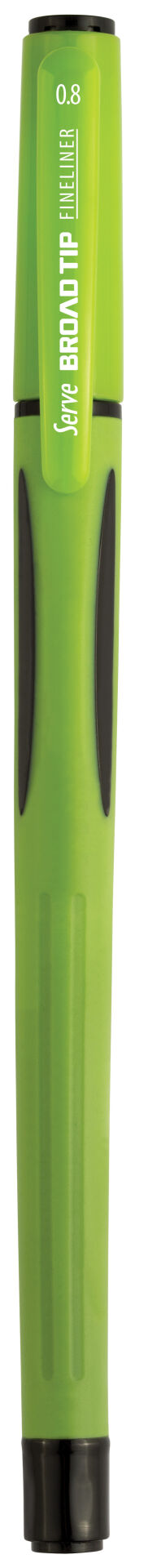 SERVE Broad Tip Fineliner, Açık Yeşil