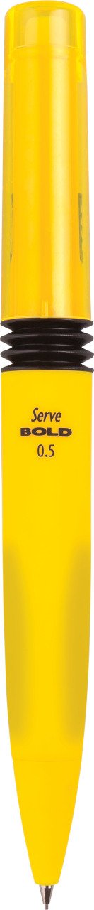 SERVE Bold Mekanik Kurşun Kalem 0.5 mm, Sarı
